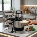 Robot culinaire multifonction Hoffmans HM-8866 - 8L, 2000W, Avec Système électronique pour machine à FUFU et cuisine Africaine