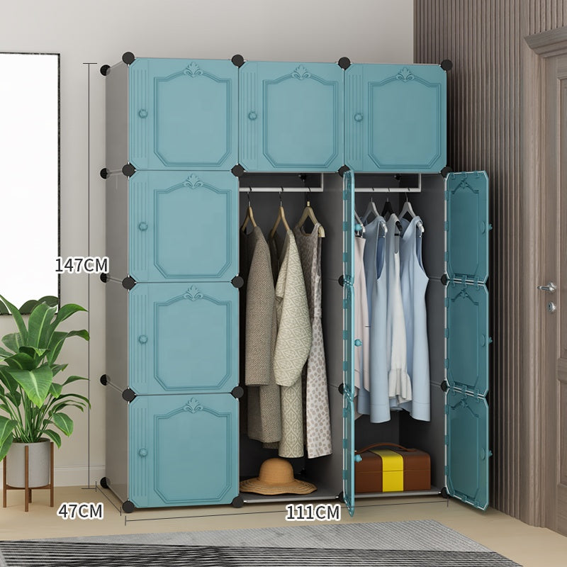 Armoire de rangement en plastique
