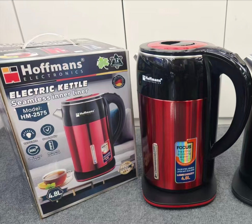Bouilloire électrique de luxe Hoffmans 4,8 L