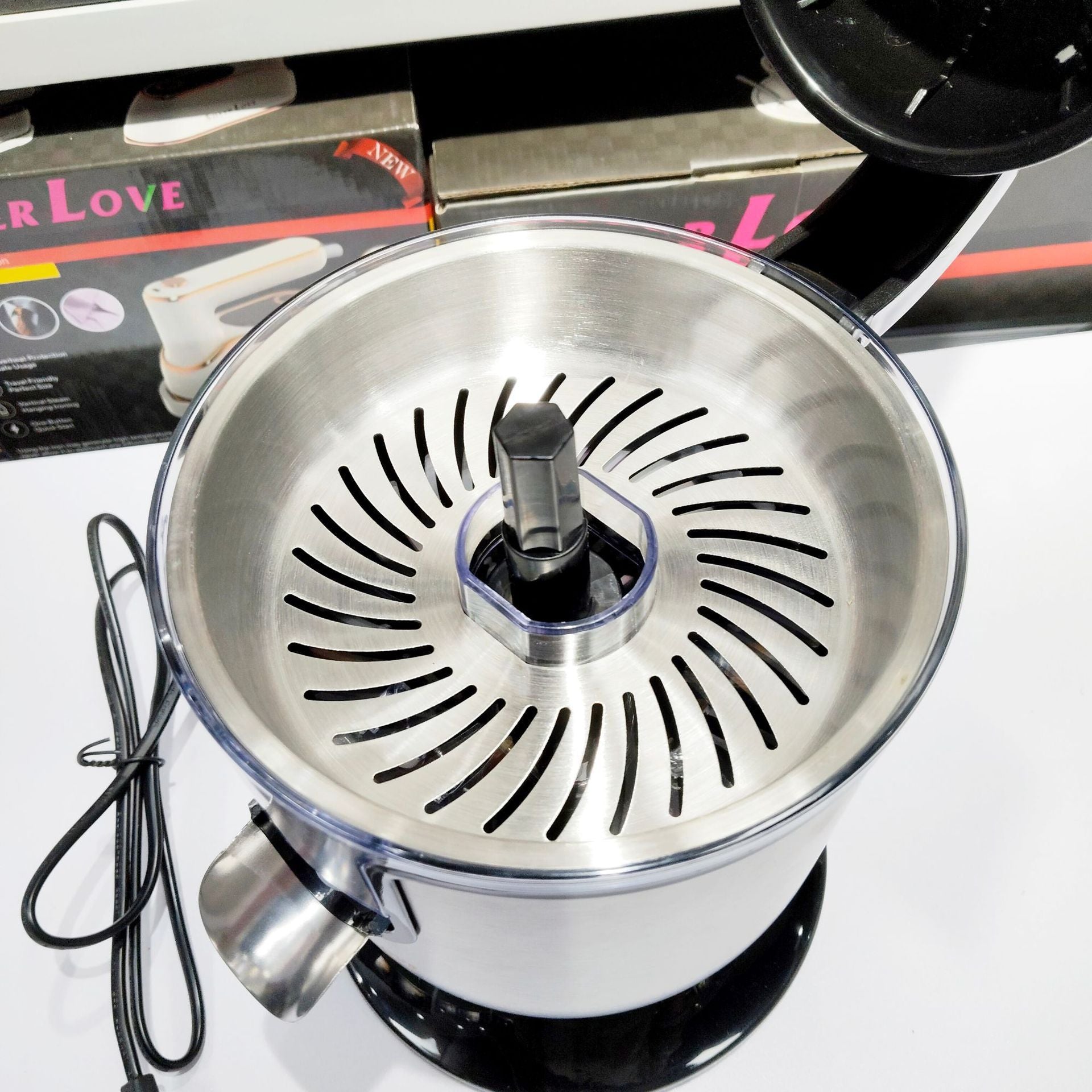 Presse Jus SILVER LOVE en Acier Inoxydable