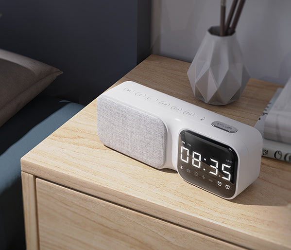 Haut-parleur avec horloge Led, et Réveil