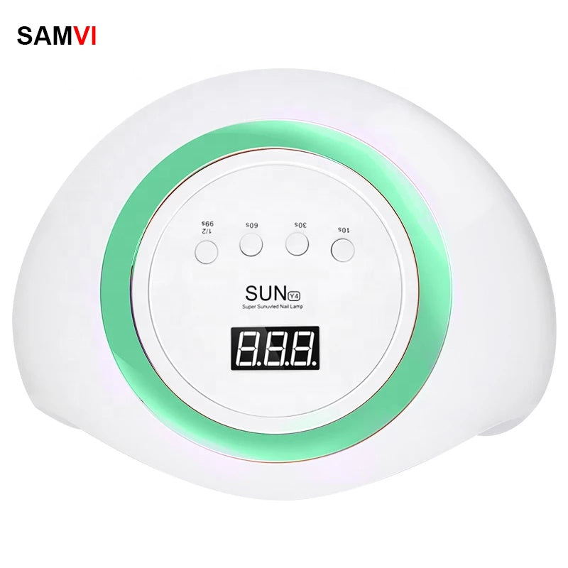 Sèche ongles haute puissance, 168W, séchage rapide, avec 60 led, Double main