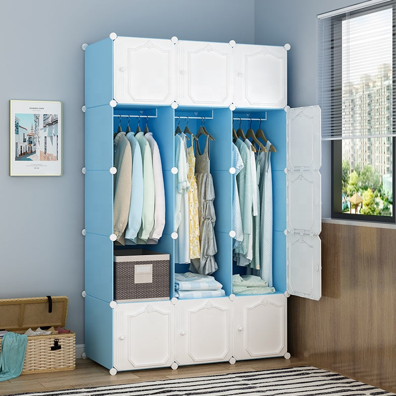 Armoire de rangement en plastique