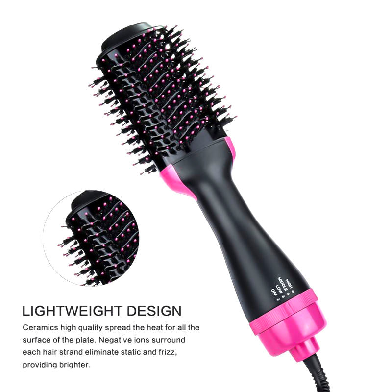 Brosse sèche-cheveux professionnelle 4-en-1