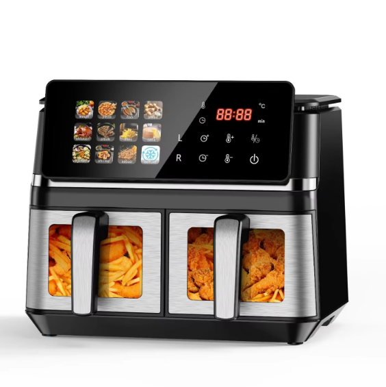 Friteuse numérique à double paniers