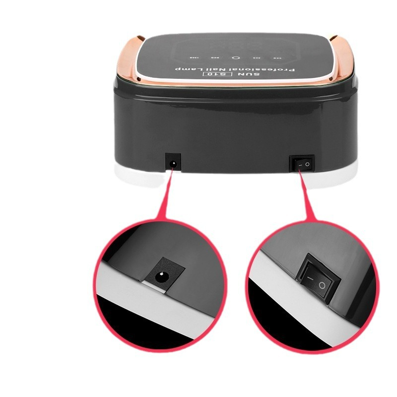 Sèche-Ongles UV LED Portable Rechargeable à Séchage Rapide et Lampe à Catalyser sans Fil pour Vernis Gel