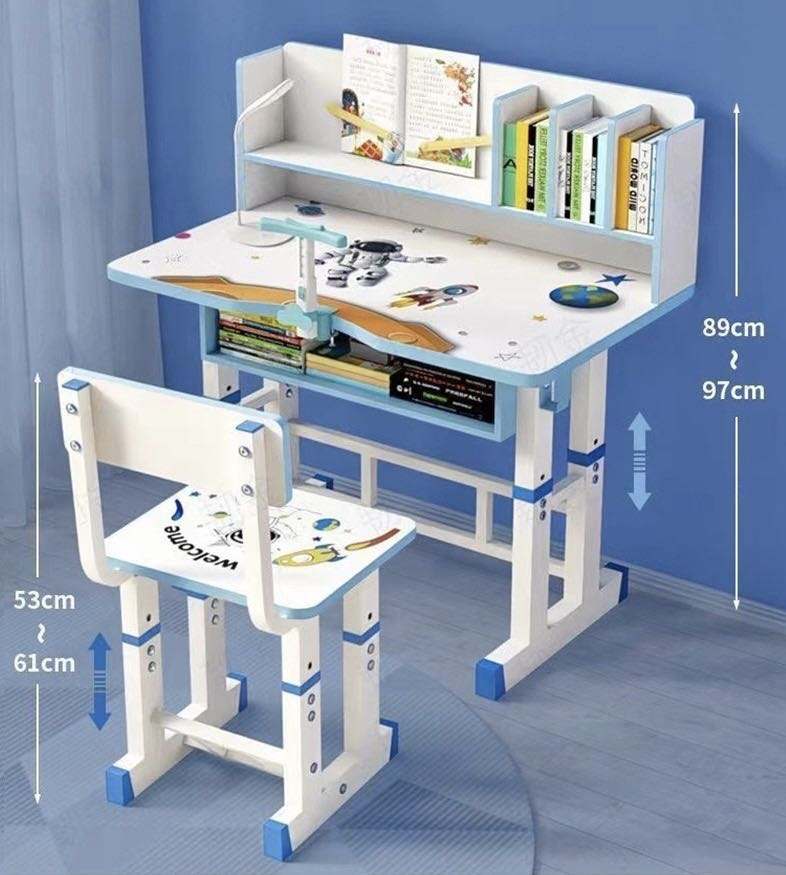 Ensemble de bureau et chaise d'étude pour enfants