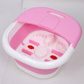 Baignoire pliable pour les pieds avec rouleaux de massage
