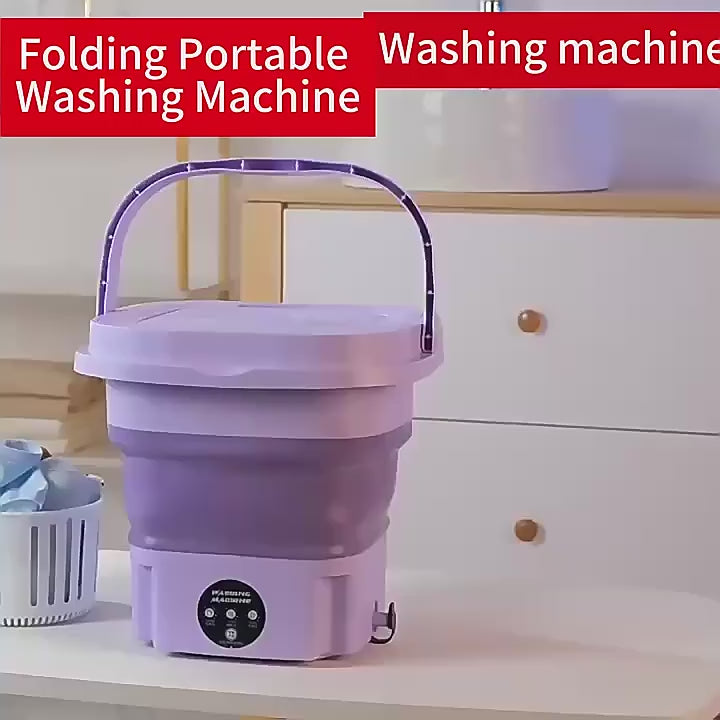 Mini Machine à Laver et Sécher Automatique